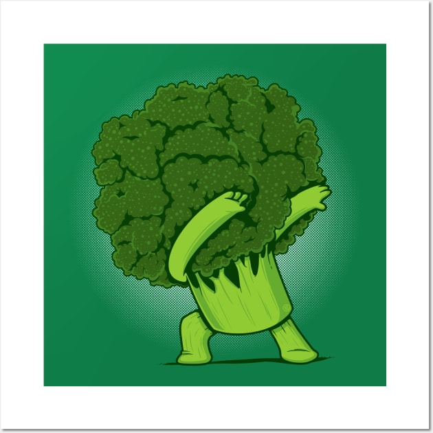 BROCCOLI DAB Wall Art by FernandoSala